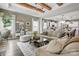 Elegant open-concept living room featuring hardwood floors and a spacious layout with seamless flow to the kitchen at 4842 Durneigh Dr, Kannapolis, NC 28081