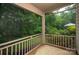 Screened-in porch with view of tree canopy at 6009 Swanston Dr, Charlotte, NC 28269