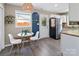 Bright kitchen featuring dining nook, with stainless appliances and light wood countertops at 906 Eastwood Dr, Rock Hill, SC 29730