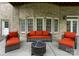 Cozy outdoor patio with comfortable seating, perfect for enjoying the fresh air and quiet evenings at 9433 Wallace Pond Dr, Huntersville, NC 28078