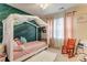 Cute bedroom with a canopy bed, colorful decor, and whimsical touches creating a playful space at 1066 Iveywood Nw Pl, Concord, NC 28027
