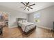 Inviting bedroom with a cozy bed, natural light, and closet offering comfortable private space at 1152 Grand Oak Dr, Waxhaw, NC 28173