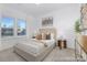 Inviting bedroom featuring abundant natural light, a plush bed, and tastefully chosen decor, promising comfort and relaxation at 219 Tillery Ln # 755, Mount Gilead, NC 27306