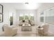 Cozy sitting room featuring a couch, side chairs, and large windows at 219 Tillery Ln # 755, Mount Gilead, NC 27306