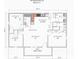 A floor plan showing the layout of the home's rooms and dimensions at 290 Greentree Dr, Rock Hill, SC 29730