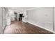Open-concept kitchen with white cabinets and stainless steel appliances at 330 Skyview Dr, Catawba, SC 29704
