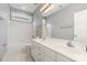 Spacious bathroom boasts a double sink vanity and a separate tub/shower combo at 3906 Balsam St, Indian Trail, NC 28079
