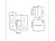 Detailed floor plan showcasing the layout of the third floor and detached garage at 416 E Park Ave, Charlotte, NC 28203
