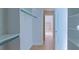 Well-organized walk-in closet with ample storage space and modern shelving at 416 E Park Ave, Charlotte, NC 28203