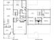 Detailed floor plan showcasing the layout of the first and second floors at 417 Bent Burr Crk, York, SC 29745