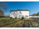 Large backyard with a patio, grill, fence, and lush lawn, perfect for outdoor living at 5413 Austin Rd # 4, Monroe, NC 28112