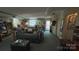 Spacious finished basement with ample lighting at 700 Valleyview Dr # 1, Albemarle, NC 28001