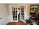 Elegant entryway with French doors leading to dining room at 700 Valleyview Dr # 1, Albemarle, NC 28001