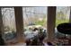 A view of the patio from the kitchen window at 700 Valleyview Dr # 1, Albemarle, NC 28001