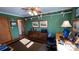 Bright office area with duck theme, wood floors, custom trim, and ample storage space at 700 Valleyview Dr # 1, Albemarle, NC 28001