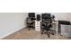 This carpeted room offers neutral walls with electrical outlet, perfect as office or guest space at 7315 Amberly Hills Rd, Charlotte, NC 28215