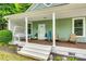 Welcoming front porch featuring wood chairs, a swing, and a cozy atmosphere at 8 Cauthen St, Rock Hill, SC 29730