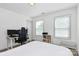 Bright bedroom with neutral walls and carpet flooring at 8916 Inverness Bay Rd, Charlotte, NC 28278