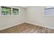 Bright bedroom featuring hardwood floors and natural light from the double-paned windows at 1192 Carolyn Dr # 9, Albemarle, NC 28001