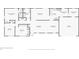 Detailed floor plan illustrating layout of bedrooms, bathrooms, kitchen, living room, and garage at 1192 Carolyn Dr # 9, Albemarle, NC 28001