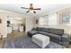 Comfortable living room with an open view to the kitchen featuring an eat-in breakfast bar at 127 Leonidas St, Fort Mill, SC 29715