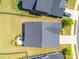 Birds eye view of the property and roofline, showcasing a manicured lawn at 1456 Augustus Beamon Dr, Indian Trail, NC 28079