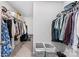 Large walk-in closet at 15630 Oleander Dr, Charlotte, NC 28278