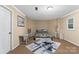 Cozy bedroom with unique decor, stylish rug, and comfortable sleeping arrangement at 1825 Smyre Farm Rd, Newton, NC 28658