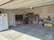 Organized garage with shelving and plenty of storage for all your tools and equipment at 2061 Argentum Ave # 98, Fort Mill, SC 29707