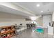 Finished basement boasts ample recreational space for games and relaxation at 2414 Bay St, Charlotte, NC 28205