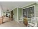 Inviting front porch with comfortable seating and stylish decor at 2414 Bay St, Charlotte, NC 28205