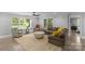 Inviting living room with lots of comfortable seating and natural light, creating a cozy and relaxing space at 2414 Bay St, Charlotte, NC 28205