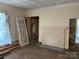 Living room showcasing a fireplace at 273 E Main Ave, Taylorsville, NC 28681