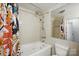 Bathroom featuring a tiled shower and a jacuzzi-style tub at 4235 Howie Cir, Charlotte, NC 28205