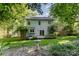 A serene backyard featuring lush greenery, a birdbath, and a well-maintained lawn, ideal for outdoor enjoyment at 7226 Reedy Creek Rd, Charlotte, NC 28215