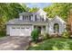 Charming two-story home with a well-maintained lawn, attached garage, and welcoming front porch at 7226 Reedy Creek Rd, Charlotte, NC 28215