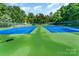Community tennis courts providing an inviting space for recreational activities and friendly matches at 10322 Stoneykirk Ln, Charlotte, NC 28269
