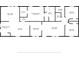 Detailed floor plan layout of the home at 12382 Ritchie Rd, Midland, NC 28107