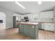 Well-equipped kitchen featuring stainless steel appliances and a center island at 12382 Ritchie Rd, Midland, NC 28107
