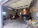 A spacious garage features ample room for storage and hobbies, complete with lighting and convenient access at 1351 Hardin Rd, Dallas, NC 28034