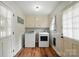Well-appointed laundry room with a window and modern appliances at 2968 Grace St, Claremont, NC 28610