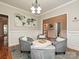 Cozy sitting area, features hardwood floors, wet bar and soft lighting at 3409 Valdosta Ct, Monroe, NC 28110