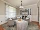 Cozy sitting area with wet bar, complete with modern furniture and soft lighting at 3409 Valdosta Ct, Monroe, NC 28110