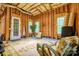 Unfinished basement space with several windows providing great natural light at 5826 Natoma Rd, Lake Wylie, SC 29710