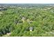 Aerial view of lush green canopy of trees with houses beneath, showcasing the neighborhood at 8504 Knollwood Cir, Charlotte, NC 28213