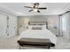 Elegant main bedroom features neutral tones, ample natural light, and stylish decor at 8692 Acadia Pkwy # 591, Sherrills Ford, NC 28673