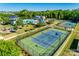 Aerial view of the community amenities featuring tennis courts, pool, and playground at 1033 Dorsey Dr, Fort Mill, SC 29715