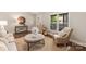 Well-lit living room with hardwood floors, elegant decor, and comfortable seating arrangement, perfect for relaxation at 1096 Palmyra Dr, Tega Cay, SC 29708