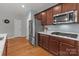 Well-equipped kitchen featuring stainless steel appliances, ample counter space and storage cabinets at 1230 Long Creek Ln, Salisbury, NC 28146