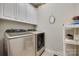 Functional laundry area featuring side by side washer and dryer at 1305 Yellowood Ct, Rock Hill, SC 29732